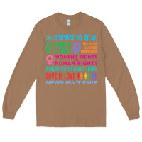 Toasted Coconut science is real , black lives matter , love is love , equality , kindn Long Sleeve Tee - linhVisuals