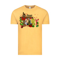 Vintage Mustard True Story Holy Family Vintage Tee - FaDigitalArtStudio