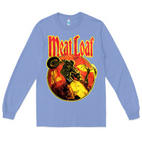 Colony Blue vintage meatloaf bat out of hell Long Sleeve Tee - linhVisuals