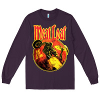 Plum vintage meatloaf bat out of hell Long Sleeve Tee - linhVisuals