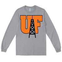 Heather Grey findlay oilers Long Sleeve Tee - linhVisuals