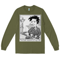 Army Green i've lost control of my life   rugrats Long Sleeve Tee - linhVisuals