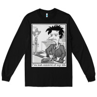 Black i've lost control of my life   rugrats Long Sleeve Tee - linhVisuals
