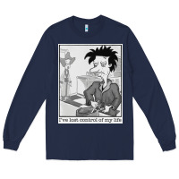 Navy i've lost control of my life   rugrats Long Sleeve Tee - linhVisuals