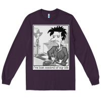 Plum i've lost control of my life   rugrats Long Sleeve Tee - linhVisuals