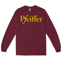 Burgundy pfeiffer university Long Sleeve Tee - linhVisuals