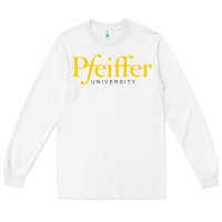 White pfeiffer university Long Sleeve Tee - linhVisuals