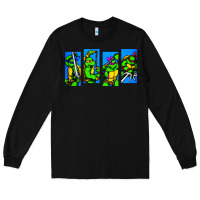 Arcade Turtles Long Sleeve Tee | Teevron