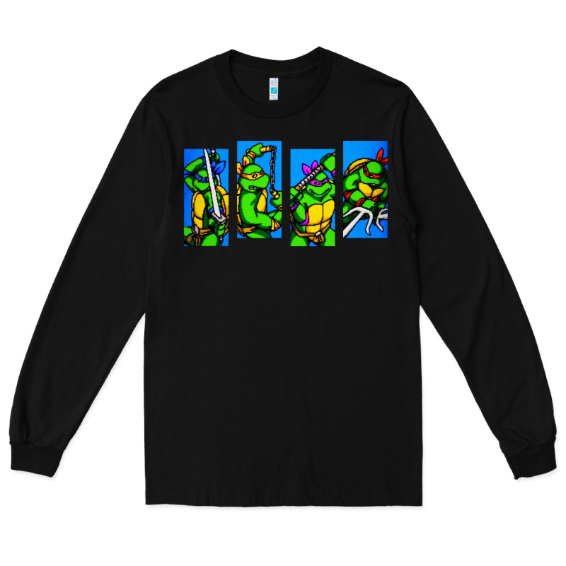 Arcade Turtles Long Sleeve Tee by linhVisuals | Teevron