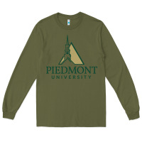 Army Green piedmont university Long Sleeve Tee - linhVisuals