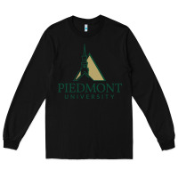 Black piedmont university Long Sleeve Tee - linhVisuals