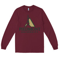 Burgundy piedmont university Long Sleeve Tee - linhVisuals