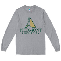 Heather Grey piedmont university Long Sleeve Tee - linhVisuals