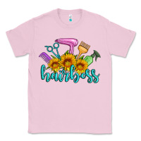 Bubblegum Pink hairboss western sunflowers hairdresser Classic Tee - Artiststas