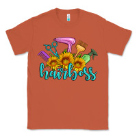 Copper hairboss western sunflowers hairdresser Classic Tee - Artiststas