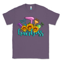 Lavender hairboss western sunflowers hairdresser Classic Tee - Artiststas