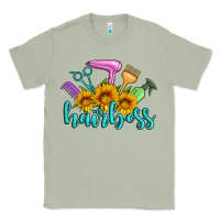 Matcha hairboss western sunflowers hairdresser Classic Tee - Artiststas