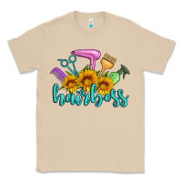 Mushroom hairboss western sunflowers hairdresser Classic Tee - Artiststas