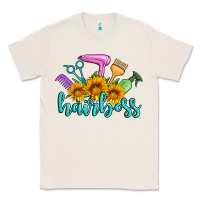 Natural hairboss western sunflowers hairdresser Classic Tee - Artiststas