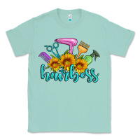 Seafoam hairboss western sunflowers hairdresser Classic Tee - Artiststas