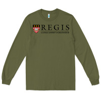 Army Green regis college Long Sleeve Tee - linhVisuals