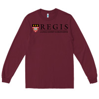 Burgundy regis college Long Sleeve Tee - linhVisuals