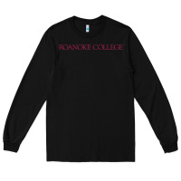 Black roanoke college Long Sleeve Tee - linhVisuals