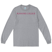 Heather Grey roanoke college Long Sleeve Tee - linhVisuals