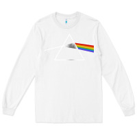 White the dark side Long Sleeve Tee - linhVisuals