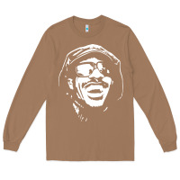 Toasted Coconut stevie wonder Long Sleeve Tee - linhVisuals