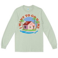Matcha i want to go home Long Sleeve Tee - linhVisuals