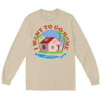 Mushroom i want to go home Long Sleeve Tee - linhVisuals
