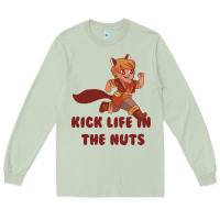 Matcha kick life in the nuts   squirrel girl Long Sleeve Tee - linhVisuals