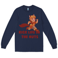 Navy kick life in the nuts   squirrel girl Long Sleeve Tee - linhVisuals