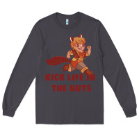 Smoke kick life in the nuts   squirrel girl Long Sleeve Tee - linhVisuals