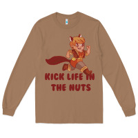 Toasted Coconut kick life in the nuts   squirrel girl Long Sleeve Tee - linhVisuals