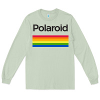 Matcha polaroid color spectrum horizontal Long Sleeve Tee - linhVisuals