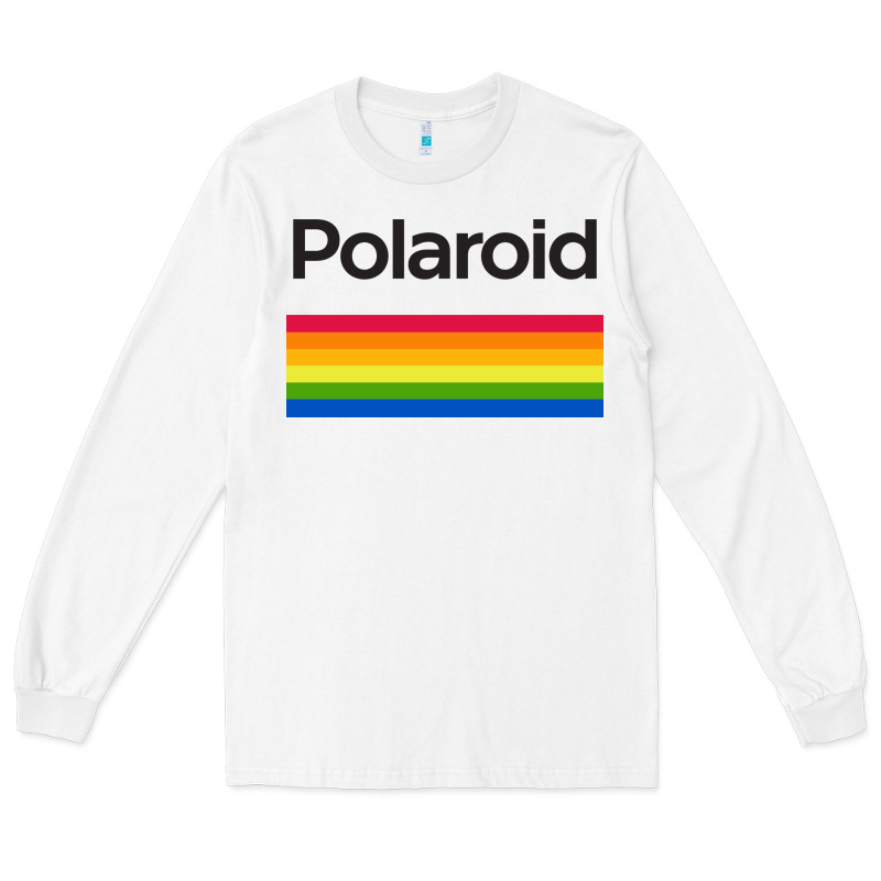 Polaroid Color Spectrum Horizontal Long Sleeve Tee by linhVisuals | Teevron