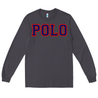 Smoke polo Long Sleeve Tee - linhVisuals