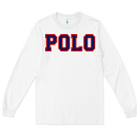 White polo Long Sleeve Tee - linhVisuals