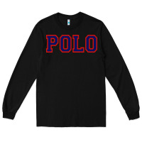 Black polo Long Sleeve Tee - linhVisuals