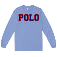 Colony Blue polo Long Sleeve Tee - linhVisuals