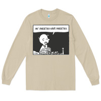 Mushroom my anxieties have anxieties   peanuts Long Sleeve Tee - linhVisuals