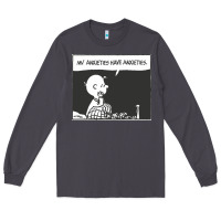 Smoke my anxieties have anxieties   peanuts Long Sleeve Tee - linhVisuals