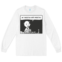 White my anxieties have anxieties   peanuts Long Sleeve Tee - linhVisuals