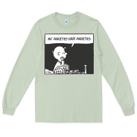 Matcha my anxieties have anxieties   peanuts Long Sleeve Tee - linhVisuals