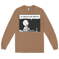 Toasted Coconut my anxieties have anxieties   peanuts Long Sleeve Tee - linhVisuals
