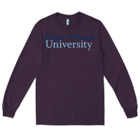Plum roger williams university Long Sleeve Tee - linhVisuals