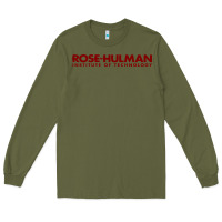 Army Green rose hulman institute of technology Long Sleeve Tee - linhVisuals