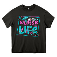 Asphalt nurse life olivia  (1) Heavy Core Tee - OliviaCreatesArt